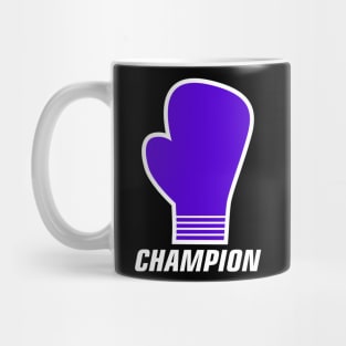 Athletic champion workout t shirt for athletes and sportspersons. Mug